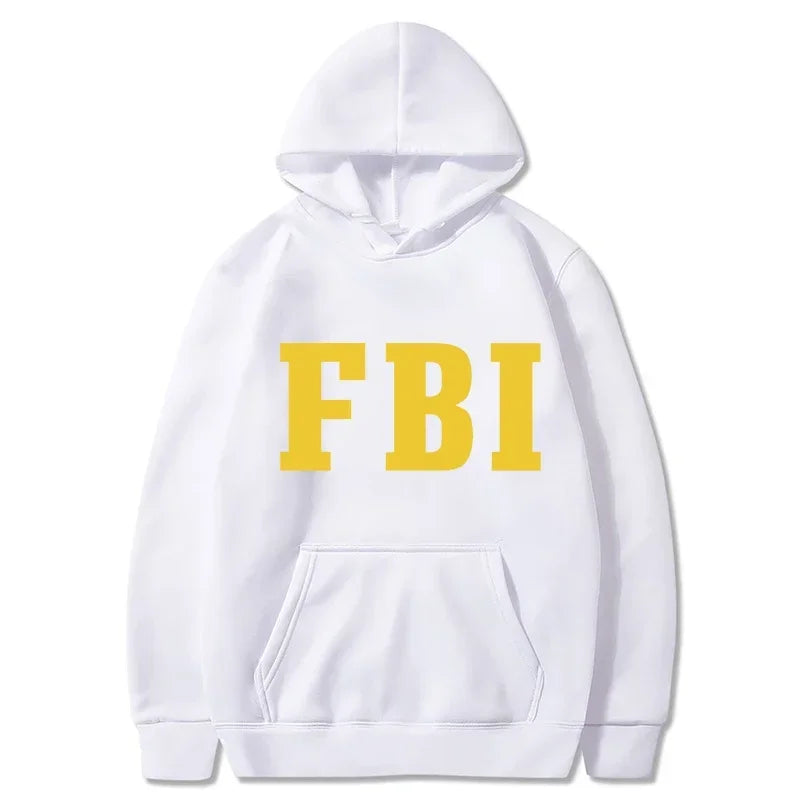 Paulo | Cálidas sudaderas unisex con estampado del FBI