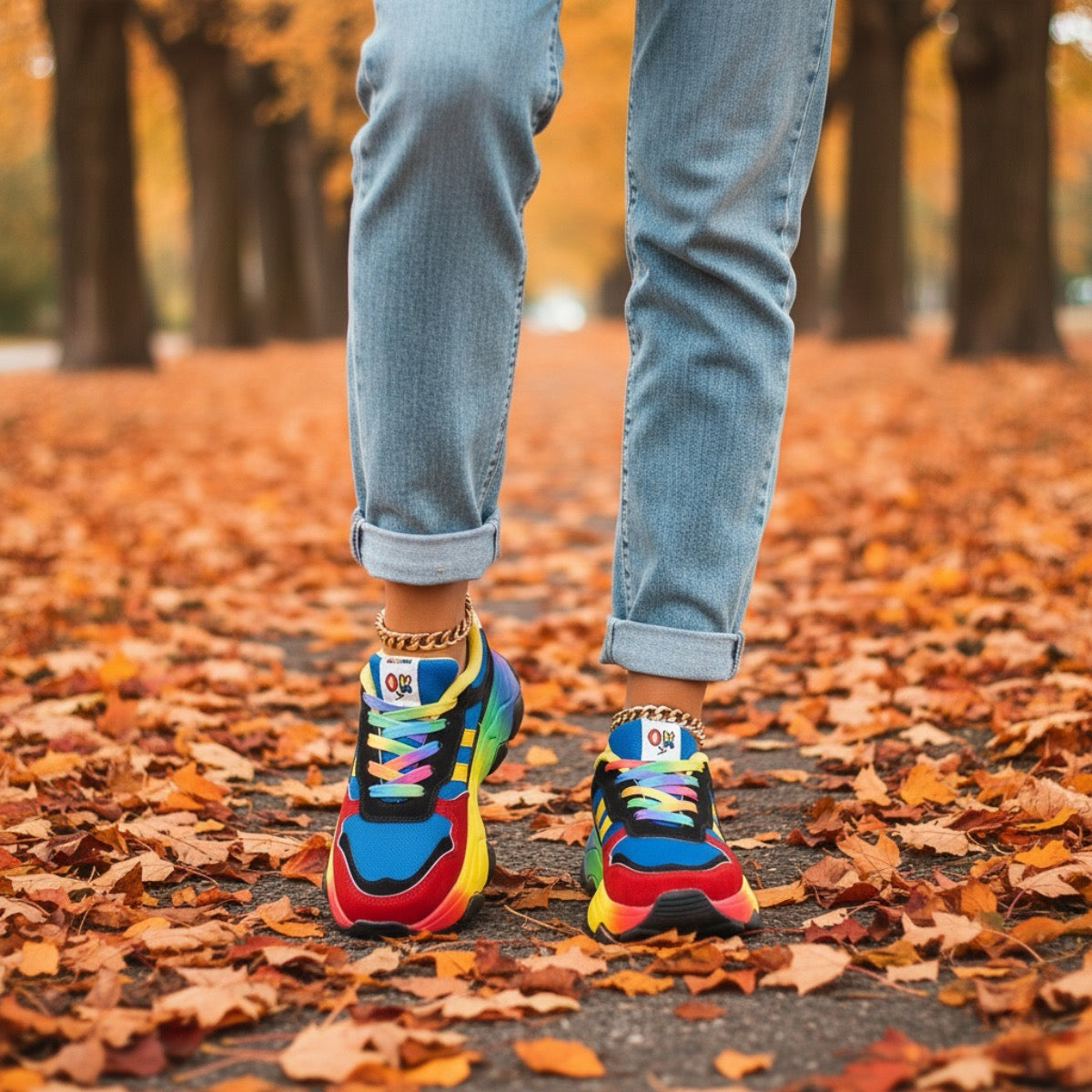 Annemijn | Zapatillas cómodas para mujer Estilo colorido