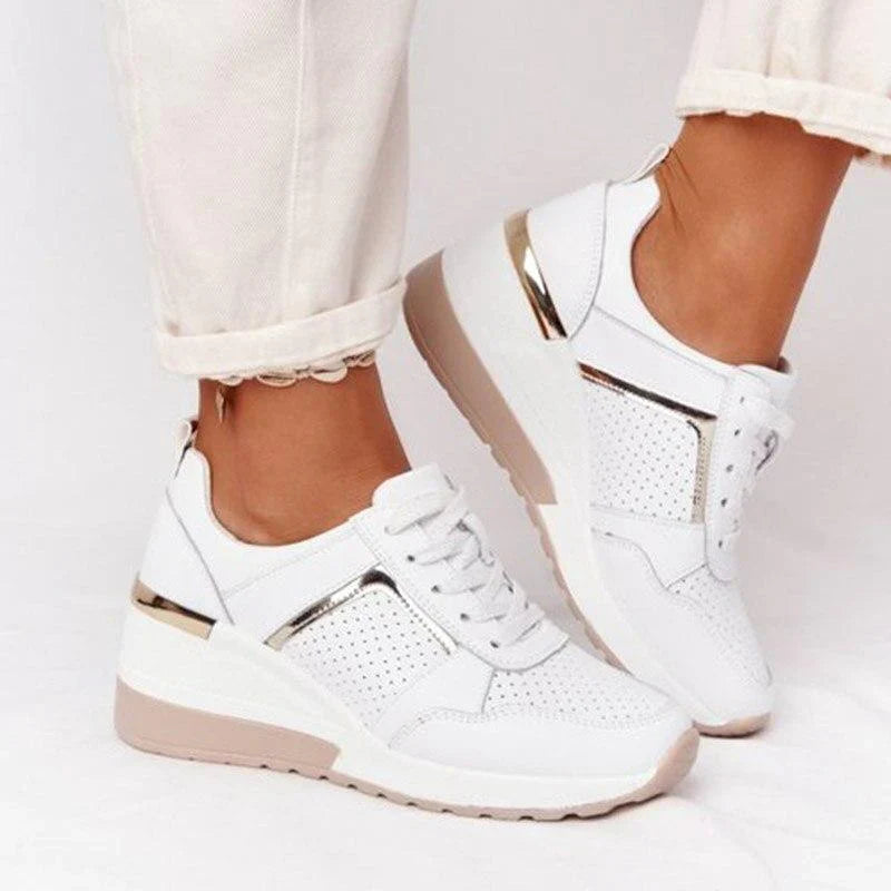 Buty Damskie Sneakersy Koturny