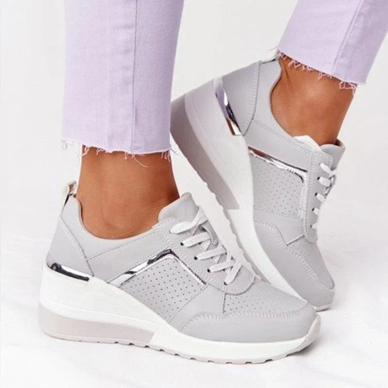 Buty Damskie Sneakersy Koturny