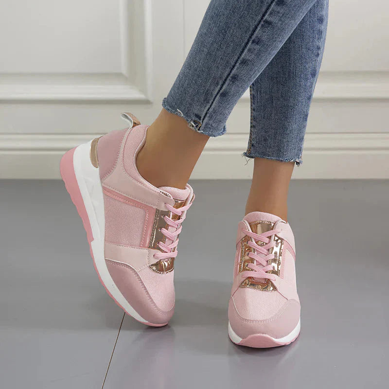 Buty Damskie Sneakersy Koturny
