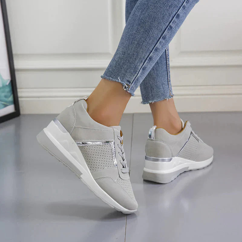 Buty Damskie Sneakersy Koturny