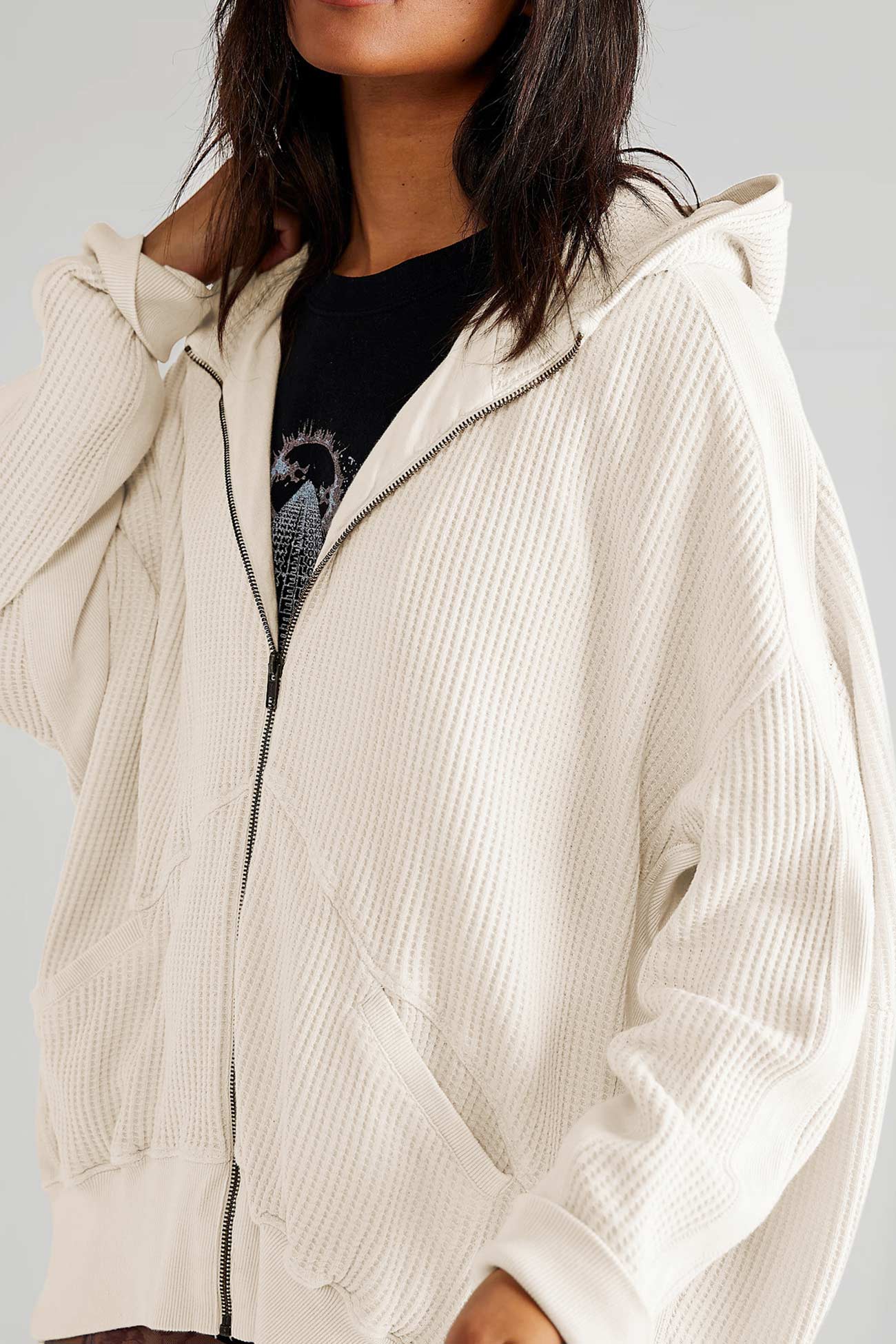 Ottavia® Sudadera con capucha informal y a la moda