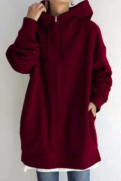 Eleni® Sudadera con capucha entallada y elegante