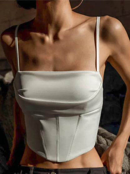 Dephina | Camiseta de tirantes de verano con tirantes finos