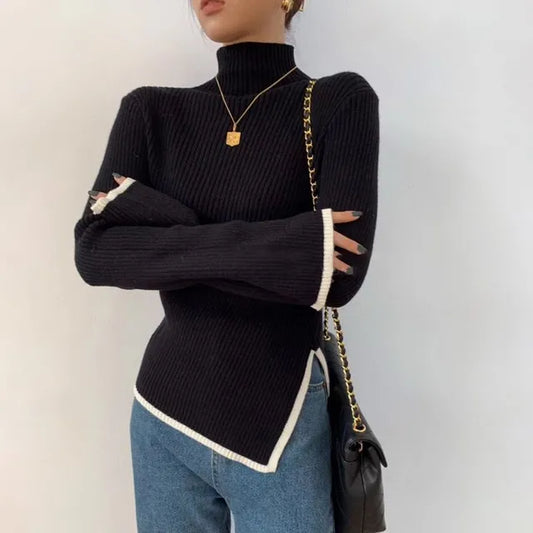 Moda Elegante jersey de pie