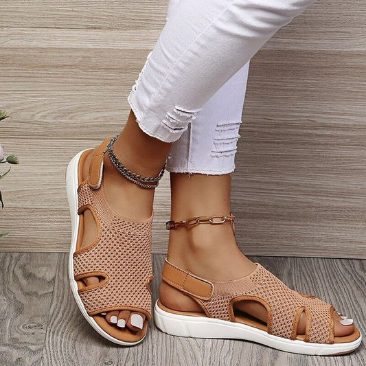 Elena® | Sandalias ortopédicas con puntera abierta