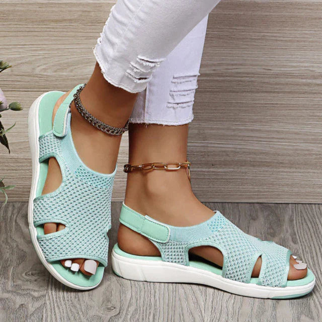 Elena® | Sandalias ortopédicas con puntera abierta