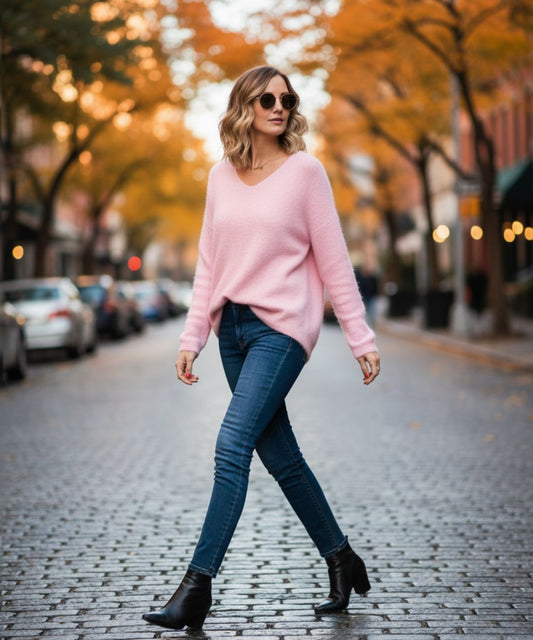 Mia | Jersey de manga larga para mujer: sencillo, elegante y cómodo