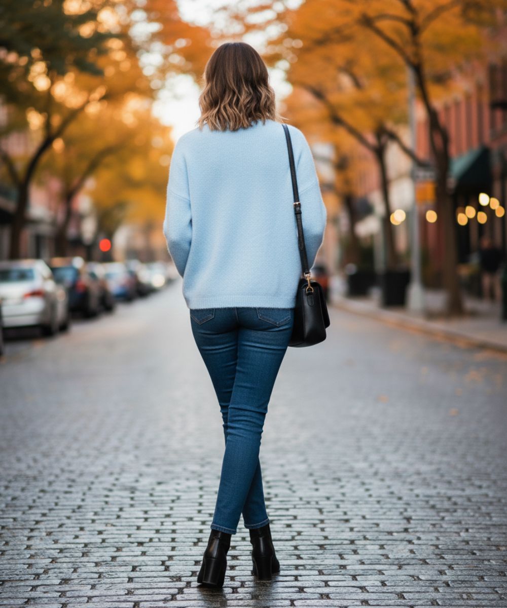 Mia | Jersey de manga larga para mujer: sencillo, elegante y cómodo
