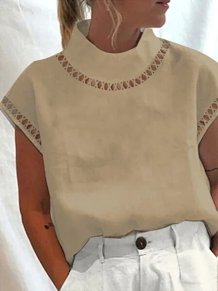 Marieky | Blusa casual vintage para mujer