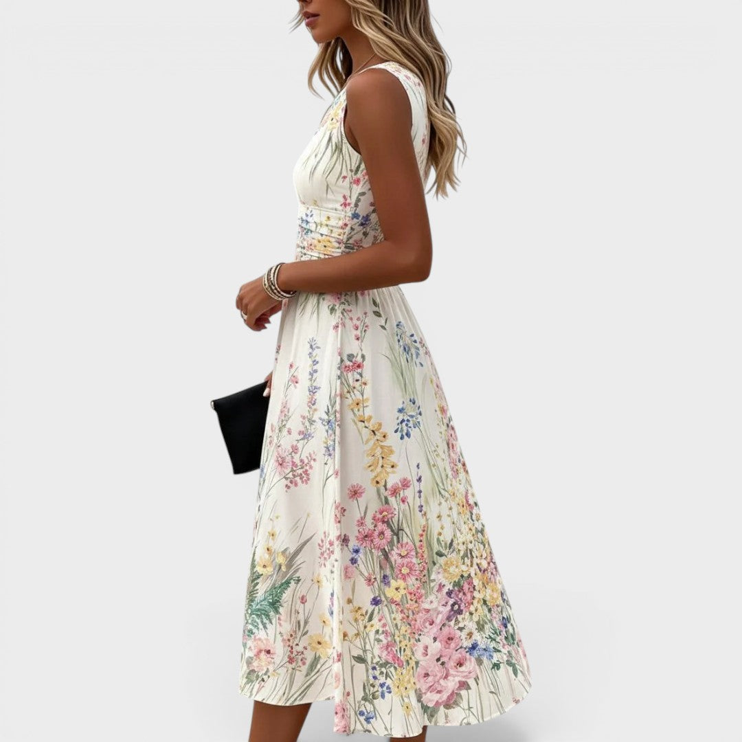Kobieca Elegancka Sukienka Maxi