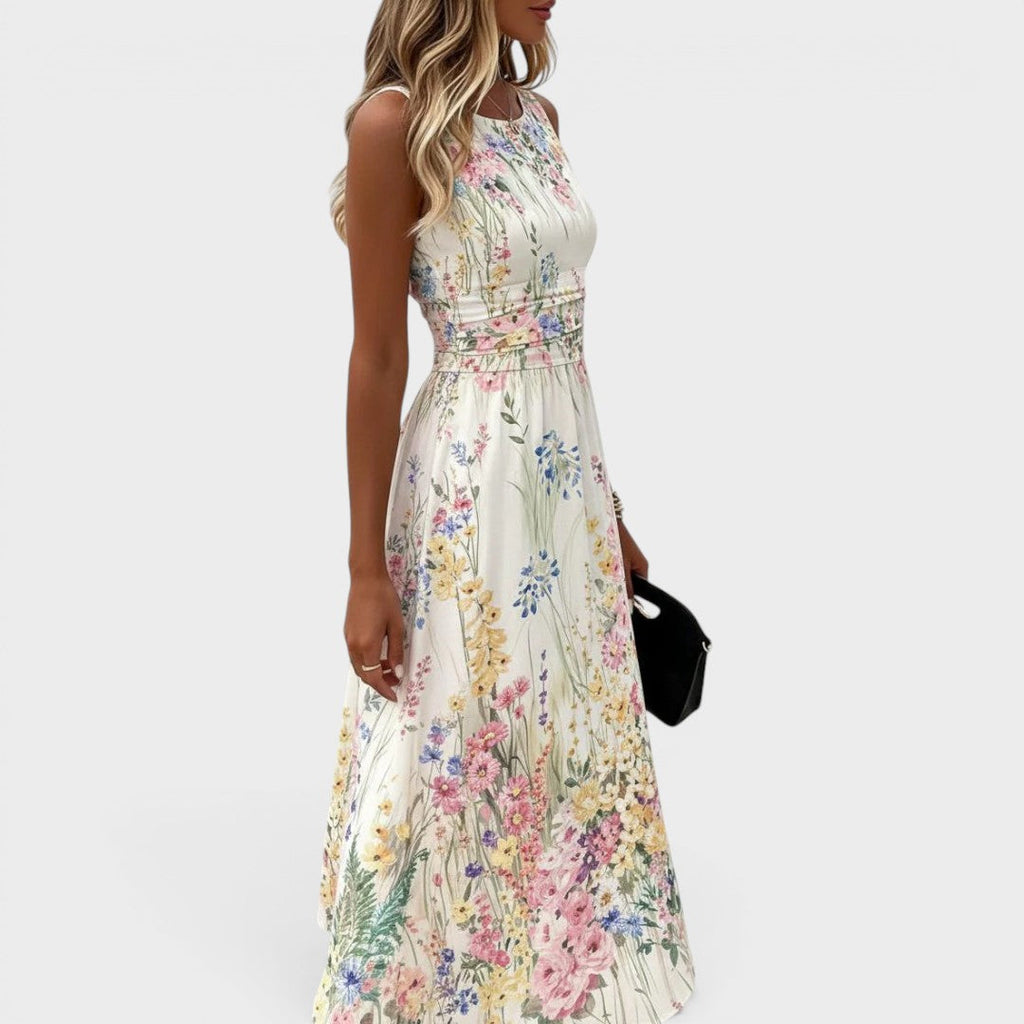Kobieca Elegancka Sukienka Maxi