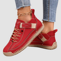 Damskie Sneakersy Za Kostke Sznurujace Buty Sportowe