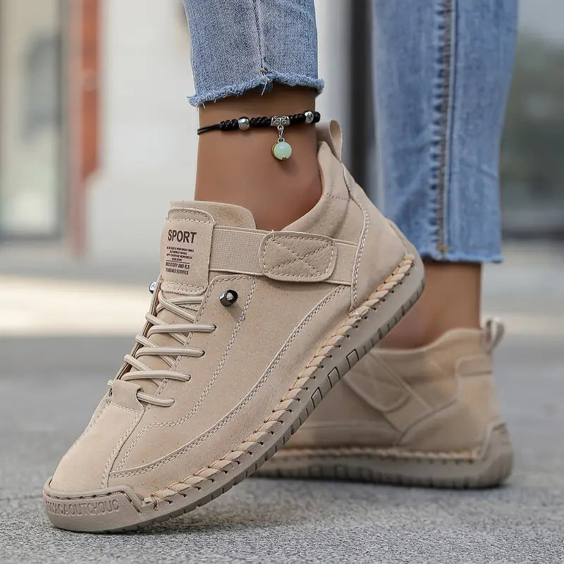 Damskie Sneakersy Za Kostke Sznurujace Buty Sportowe