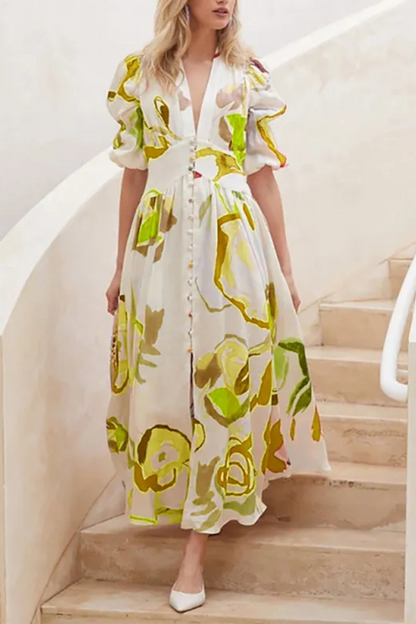 Thalyria | Vestido de verano de manga corta