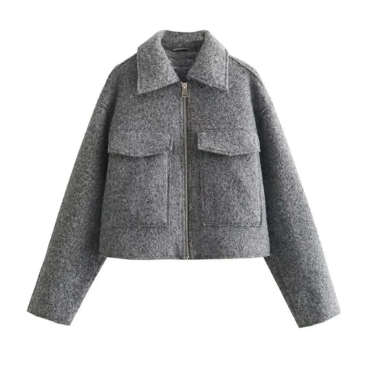 Rena - Chaqueta - Chic - A la moda - Ideal para otoño / invierno para mujer
