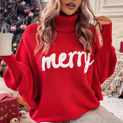 Cindy | Cuello alto festivo para mujer en Navidad