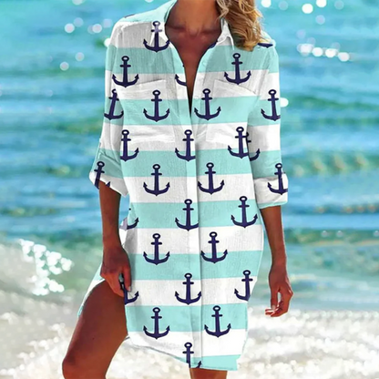 Vestido de verano colorido con encanto bohemio
