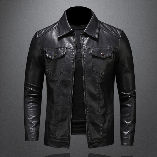 Riccardo™ - Chaqueta de cuero moderna