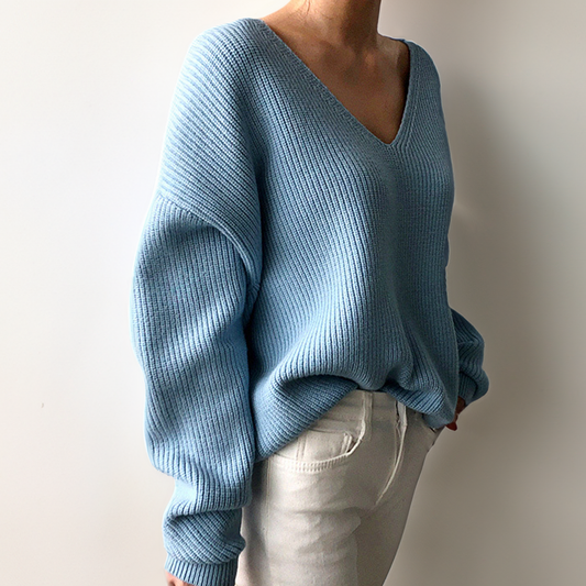 Julia - Elegante y cómodo jersey otoñal de punto suave para mujer