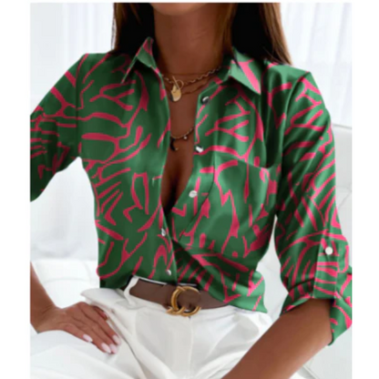 Galen | Blusa de mujer | Azul