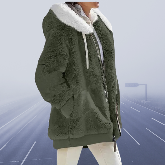 Chaqueta Sherpa para mujer