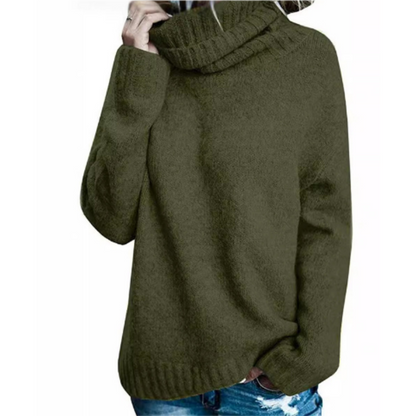 Cuello alto de señora