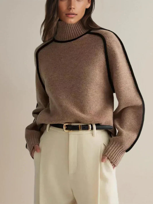Julia | jersey de cuello alto