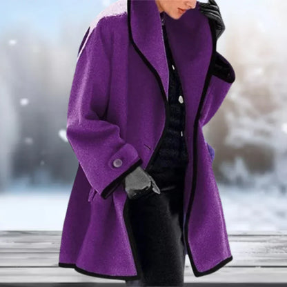 Carmel | Abrigo de lana para mujer, retro, elegante y cómodo