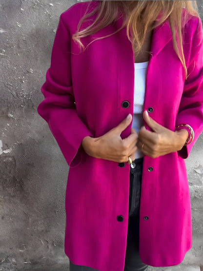 Chaqueta casual con capucha para mujer | Valma