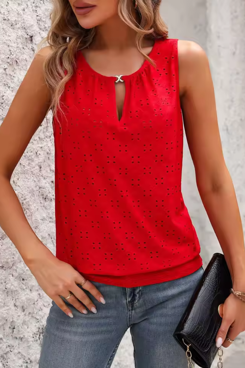 Victoria | Casual Blusas Sin Mangas Verano