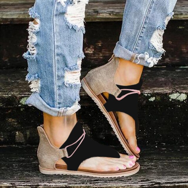Doris® | Sandalias planas ortopédicas