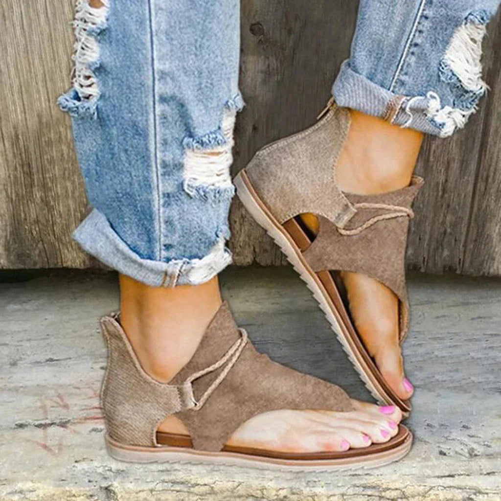 Doris® | Sandalias planas ortopédicas
