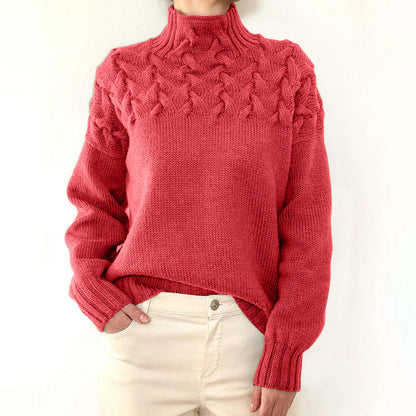 Risa | Jersey de punto de cuello alto