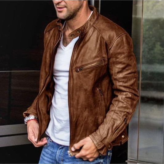 Chaqueta Erick | Chaqueta de moto de cuero para hombre
