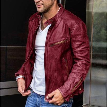 Chaqueta Erick | Chaqueta de moto de cuero para hombre