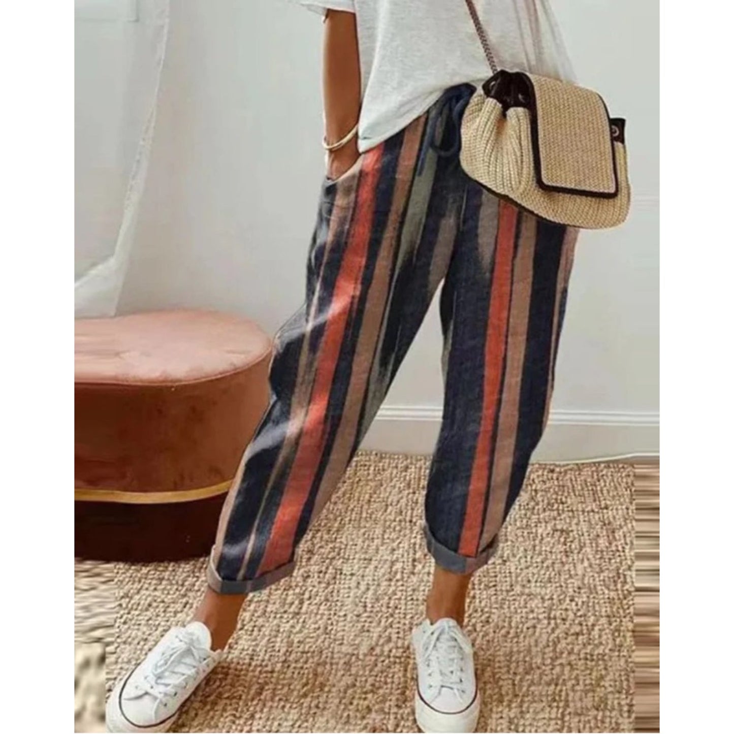 Pantalones casuales y a la moda