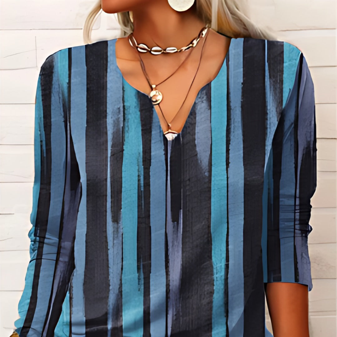 Christanin | Blusa Cómoda Señoras | Vintage