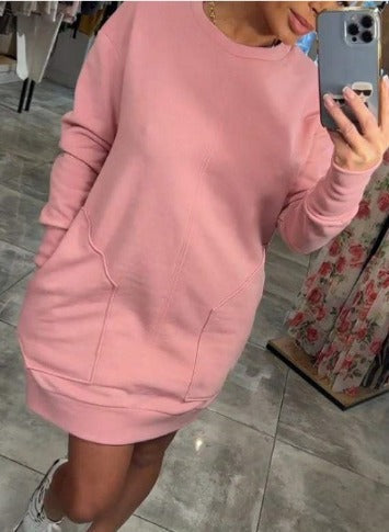 Elisa | Vestido sudadera talla grande