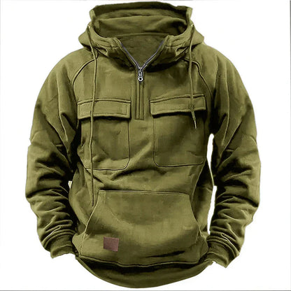 Kaiser | Cálida sudadera con media cremallera