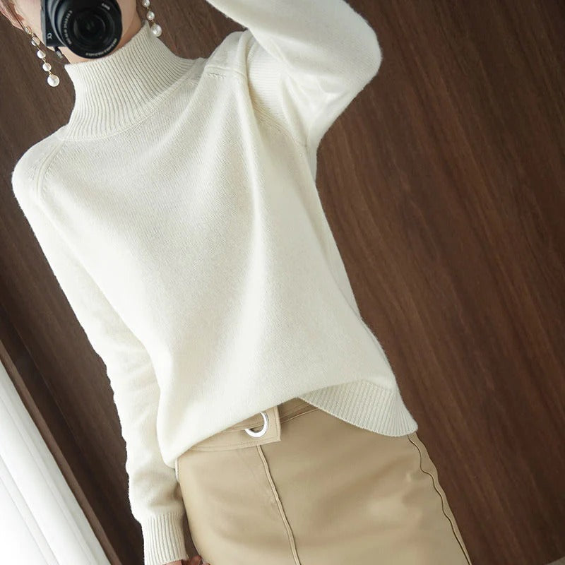 Cuello alto de cachemira Amelie