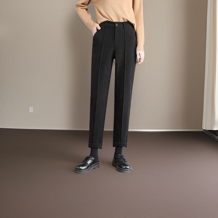 Modernos pantalones de verano de lana | Gisela