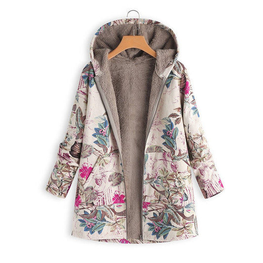 Chaqueta estampada vintage