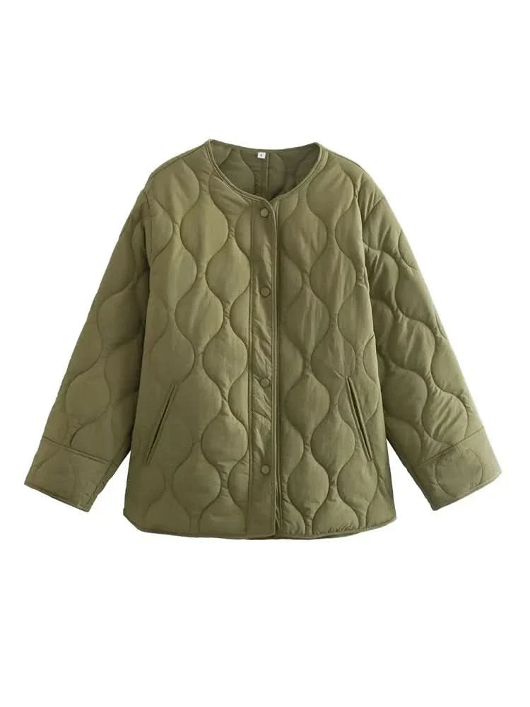 Chaqueta acolchada para la fashionista moderna