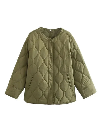 Chaqueta acolchada para la fashionista moderna