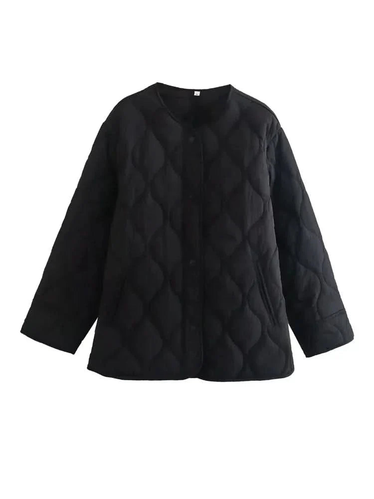 Chaqueta acolchada para la fashionista moderna