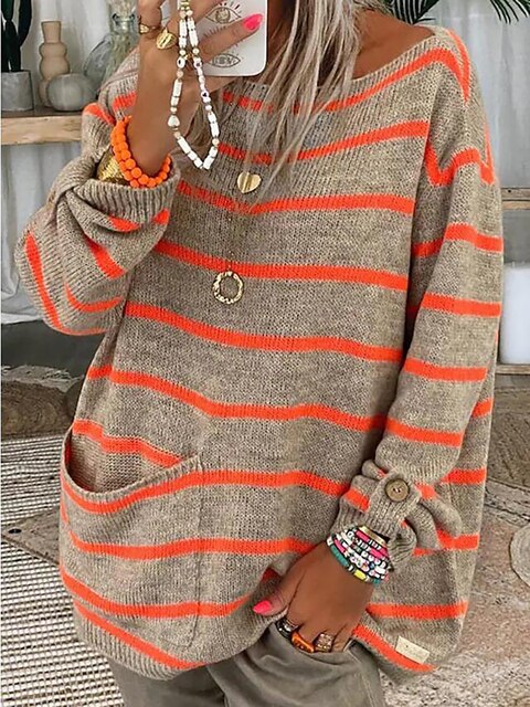 Vera | elegante jersey de rayas