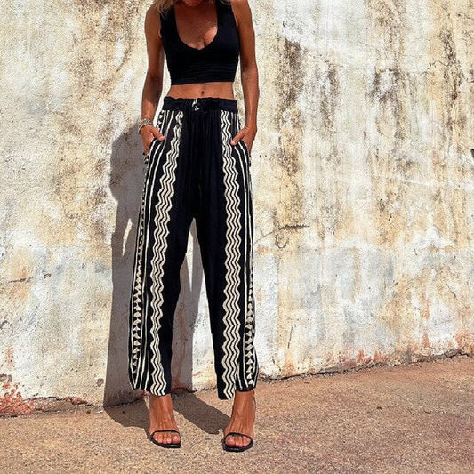 Clémence - Elegantes pantalones de verano