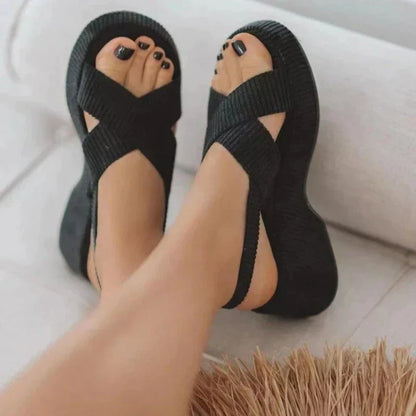 Delia® | Elegantes sandalias ortopédicas